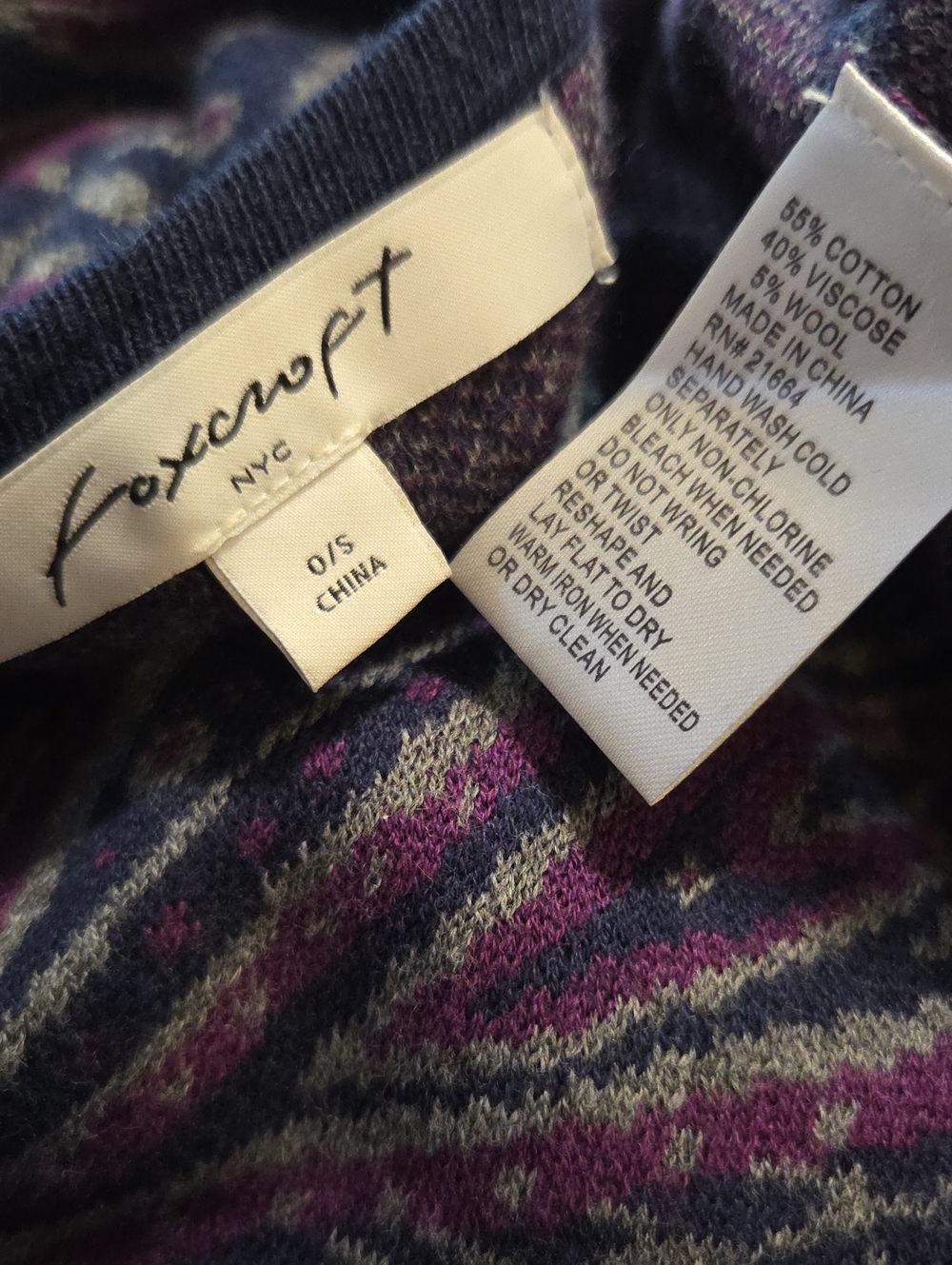 Foxcroft Poncho - Picture 10 of 12